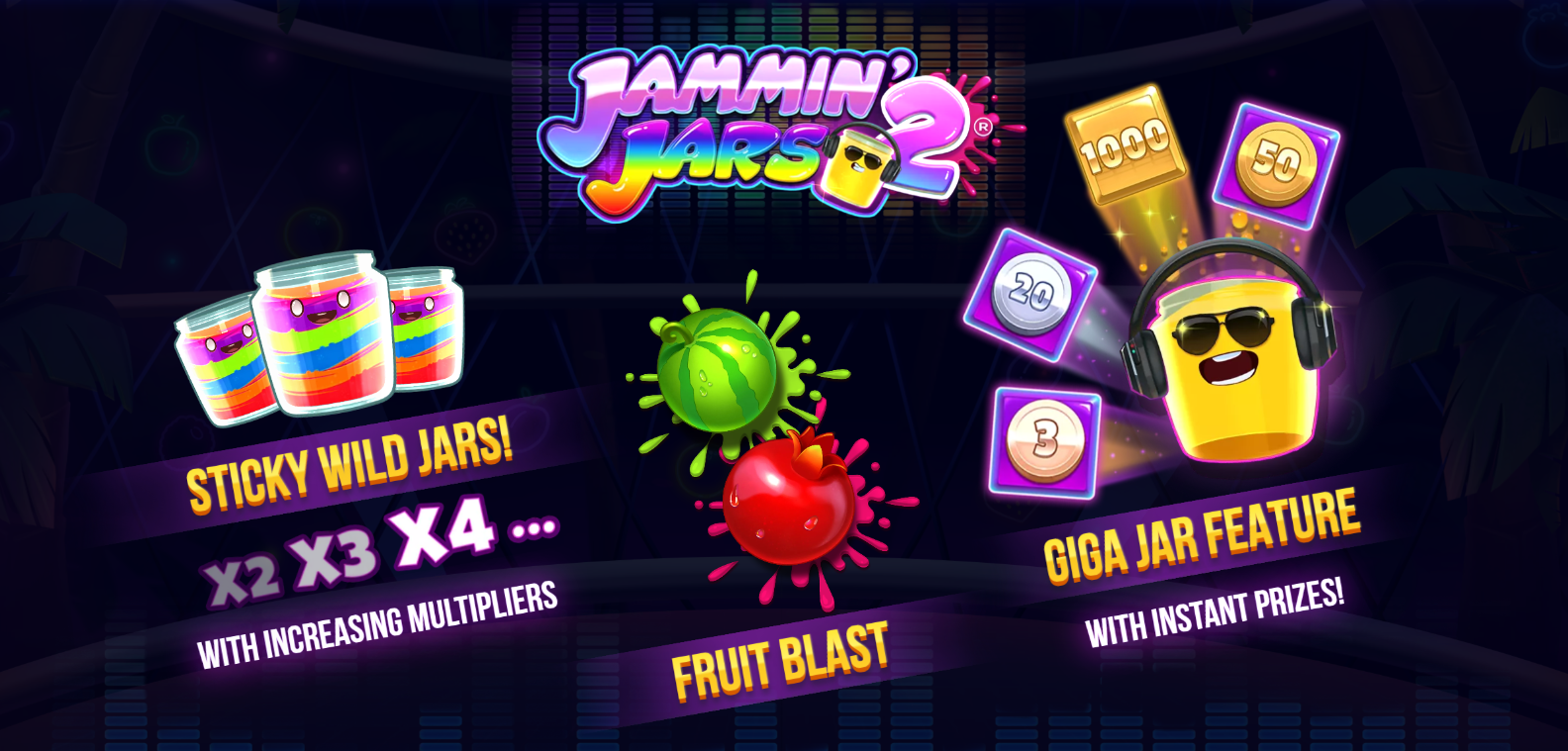 Jammin Jars 2 Hauptfunktionen Übersicht