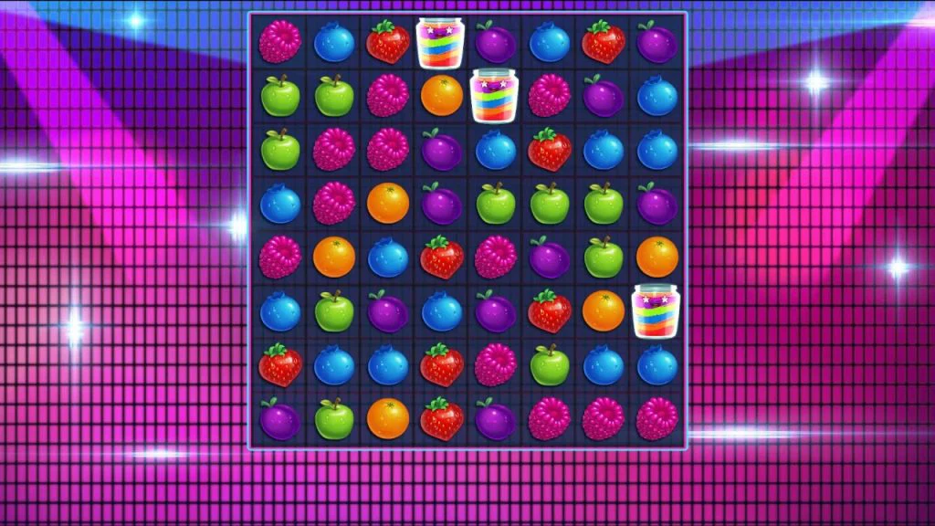 Jammin Jars 8x8 Raster Gameplay